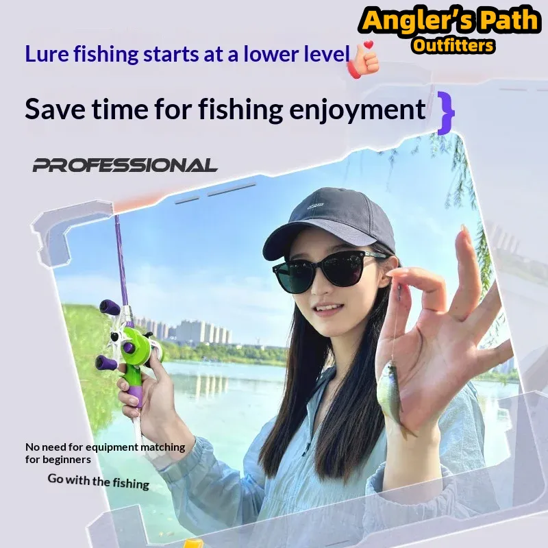 Fishing Rod Telescopic - Baikalong Micro Lure Fishing Rod Reel