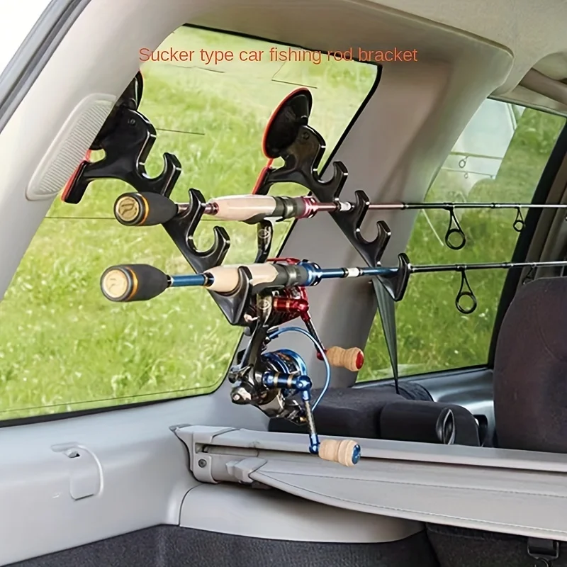 Fishing Rod Casting - 2pcs Fishing Rod Holder Car Mounted