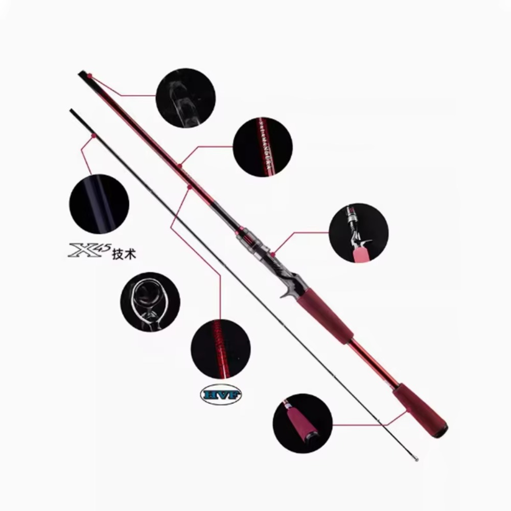 Carbon Fiber Lure Fishing Rod  - Fishing Rod Casting 评论和价格