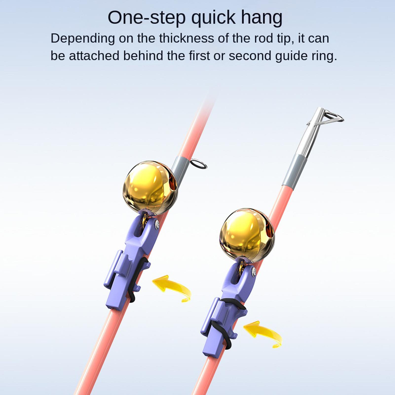 5Pcs Fishing Bite AlarmBell Ro - Fishing Rod Ice 评论和价格